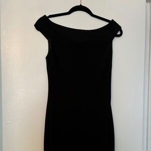 Ted baker off the shoulder black dress